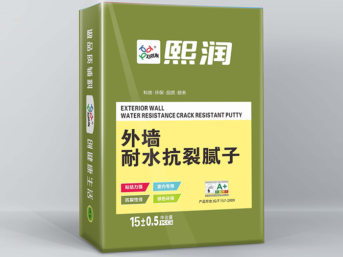 外墻耐水抗裂膩子